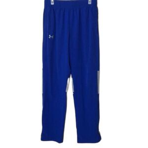 Under Armour  mens  athletic Activewear pants Blue Grey size medium track pants